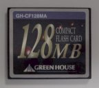 GREEN HOUSE 128MB CF
